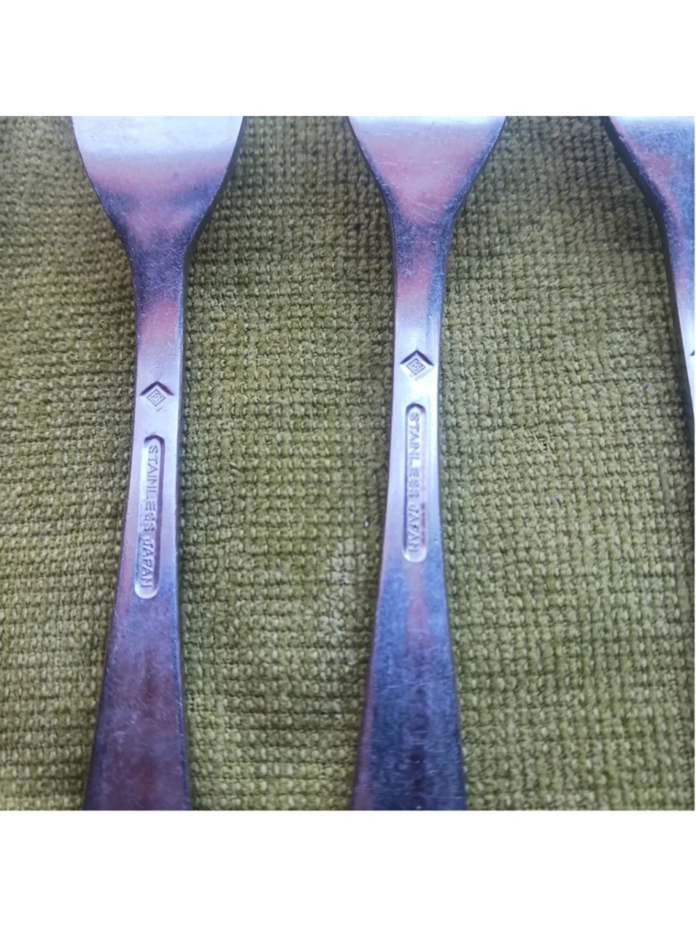 Serena Stainless Steel Salad Fork Set Six MCM Discontinued